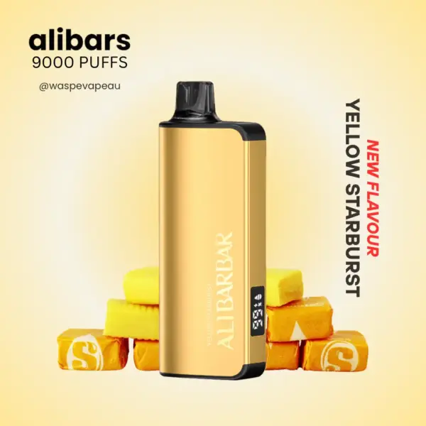 AliBarBar Yellow Starburst